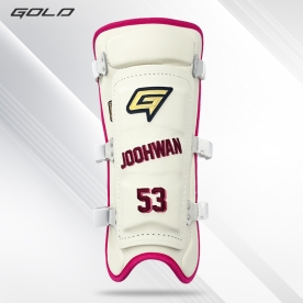 골드 G쉴드 어센틱 야구 타자 풋가드 정강이 보호대 최주환 모델 화이트/핑크