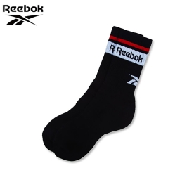 리복 액티브 양말 3켤레 세트 블랙 RESS5FKN1BK