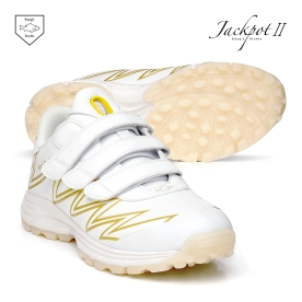 강스 스튜디오 잭팟2 터프 야구 인조잔디화 인조잔디 야구화 화이트/골드 JPT2-J13