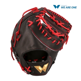 WE 위 재팬 코데라 1루 미트 글러브 13인치 스탠다드 블랙/레드