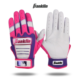 프랭클린 야구 배팅 장갑 CFX 프로 커스텀 화이트/퍼플/핑크 P503105