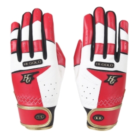하이골드 베이스볼 프로 배팅 장갑 레드 HL235MBJBG012