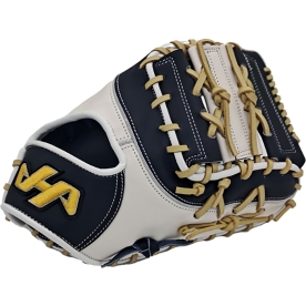 하타케야마 오리지널 샵오더 1루미트 야구 글러브 화이트/네이비 HK-T01