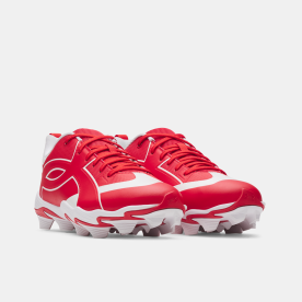 언더아머 UA 리드오프 아이콘 RM 야구 포인트화 레드 6010138 600