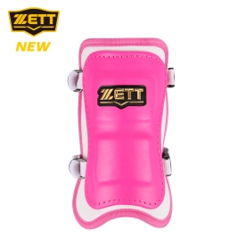 제트 유소년 야구 풋가드 타자 정강이 보호대 좌우겸용 핑크 BAGK-70J