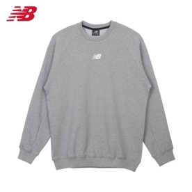 뉴발란스 베이직 긴팔 맨투맨 트레이닝 상의 그레이 NBD4EB1123