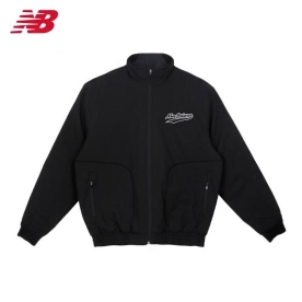 뉴발란스 스타디움 점퍼 긴팔 집업 트레이닝 자켓 블랙 NBD4EB1119