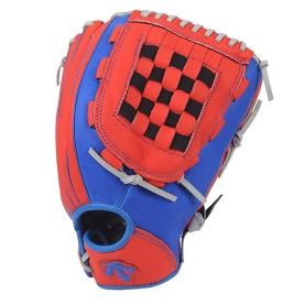 데상트 유소년 돈피 투수 올라운드 야구 글러브 레드 SO421ZGLN0