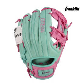 프랭클린 CTZ5000 내야 글러브 소가죽 시리즈 11.5인치 민트/핑크 22478