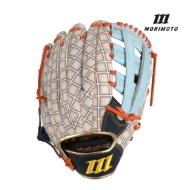 모리모토 뉴카본 스티어 스퀘어라인 외야 야구 글러브 12.5인치 MNBDP1250