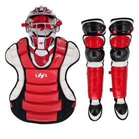 하타케야마 포수 장비 캐쳐기어 세트 레드 HK-CG RBW