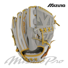미즈노 프로 BSS 하가 투수 야구 글러브 AXI 패턴 그레이/화이트/옐로우 HA17