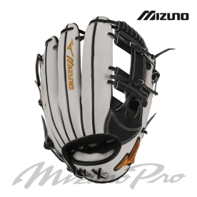 미즈노 프로 BSS 하가 내야 야구 글러브 AXI 패턴 블랙/화이트 HA18