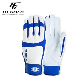 하이골드 레가시 양가죽 야구 배팅 장갑 화이트/블루 HL253MBJBG001