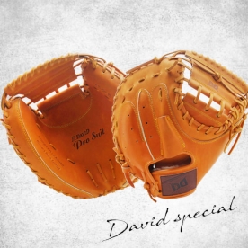 다비드 클래식 포수 미트 야구 글러브 34인치 호윈 탄 PS CM-OP M(TAN)CS