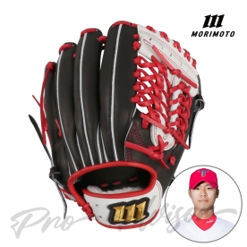 모리모토 프로어드바이저 내야 야구 글러브 김규성 모델B 11.75인치 블랙/화이트/레드
