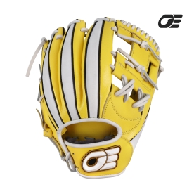 [판교 매장 전용 Y-2] 원에이티 BGN 내야 글러브 옐로우/화이트 I-38