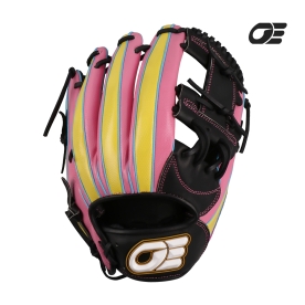[판교 매장 전용 Y-8] 원에이티 BGN 내야 글러브 블랙/옐로우/핑크 I-38