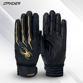 스파이더 트루핏 야구 배팅 장갑 타자 장갑 블랙