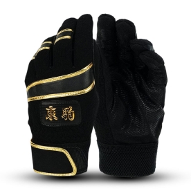 도쿠마 토코마 프로 모델 동계 배팅 장갑 블랙/골드