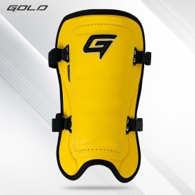 골드 샵오더 야구 타자 풋가드 정강이 보호대 좌우겸용 옐로우/블랙