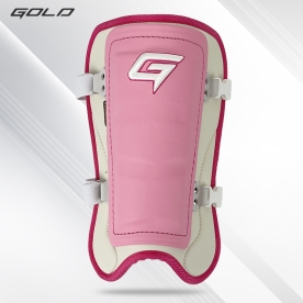 골드 샵오더 야구 타자 풋가드 정강이 보호대 좌우겸용 핑크/화이트