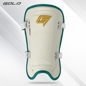 골드 샵오더 야구 타자 풋가드 정강이 보호대 좌우겸용 화이트/그린
