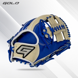골드 유니크 내야 야구 글러브 샵오더 11.75인치 블루/크림 GBG-PRO JH