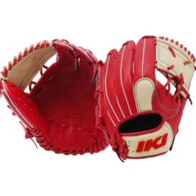 [B품] 인코자바 투수 올라운드 야구 글러브 12인치 레드/카멜 GR BP-5(RD/CM)25