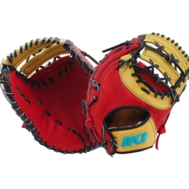 [B품] 인코자바 유소년 1루 미트 야구 글러브 12.25인치 레드/옐로우 JR F(RD/YE)25