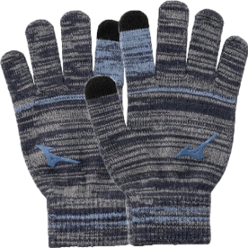 미즈노 니트 장갑 동계 보온 방한 네이비 12JYCA5014