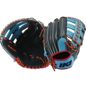[B품] 인코자바 외야 야구 글러브 12.75인치 네이비/스카이블루 GR BP-8(NV/SB)25