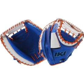 [B품] 인코자바 포수 미트 야구 글러브 34인치 블루/화이트 GR CM-ST M(RB/WT)25