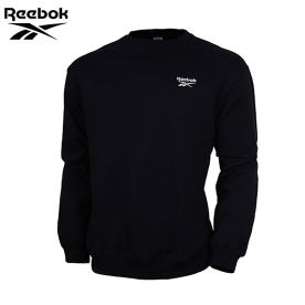 리복 에센셜 벡터 맨투맨 블랙 RETS5FKN3BK