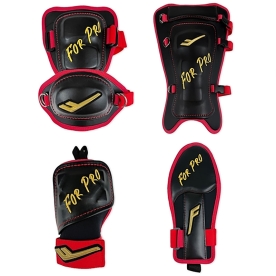 프로-스펙스 포프로 타자 암가드 풋가드 주루장갑 손등가드 오지환1 선수모델 블랙/레드