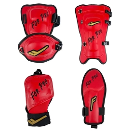 프로-스펙스 포프로 타자 암가드 풋가드 주루장갑 손등가드 오지환2 선수모델 레드/블랙