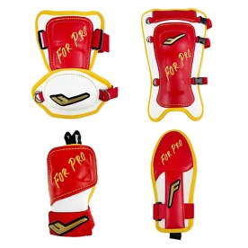 프로-스펙스 포프로 타자 암가드 풋가드 주루장갑 손등가드 천성호1 선수모델 레드/옐로우/화이트