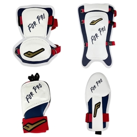 프로-스펙스 포프로 타자 암가드 풋가드 주루장갑 손등가드 나승엽2 선수모델 화이트/네이비