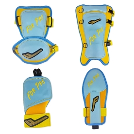 프로-스펙스 포프로 타자 암가드 풋가드 주루장갑 손등가드 함수호1 선수모델 스카이/옐로우