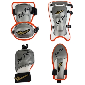 프로-스펙스 포프로 타자 암가드 풋가드 주루장갑 손등가드 심우준2 선수모델 실버/오렌지