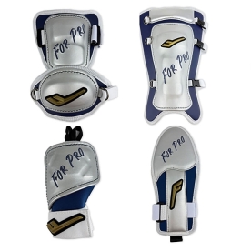 프로-스펙스 포프로 타자 암가드 풋가드 주루장갑 손등가드 채은성2 선수모델 실버/네이비