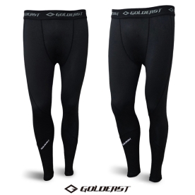 골드이스트 시그니처 사계절 타이즈 스포츠 기능성 레깅스 블랙