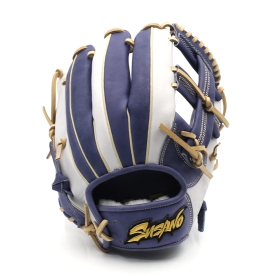 스사노 프로 엘리트 내야 야구 글러브 11.75인치 십자웹 네이비/화이트 SUPEI56