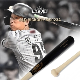 올드히코리 야구 나무 배트 프로선수 공인 황영묵 모델 블랙/네츄럴 MS023A