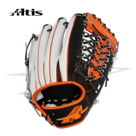알티스 샵오더 스티어 내야 야구 글러브 11.75인치 블랙/화이트/오렌지 I-610