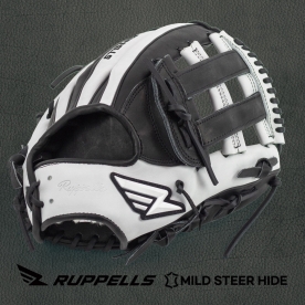 러펠스 마일드 스티어 외야 야구 글러브 13인치 H웹 블랙/화이트 016