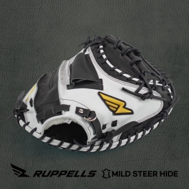 러펠스 마일드 스티어 포수 미트 야구 글러브 33.5인치 블랙/화이트 019