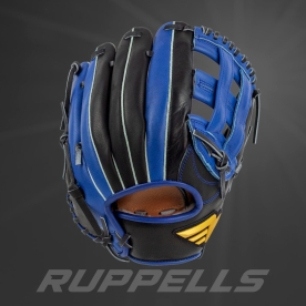 러펠스 유소년 프로미싱 외야 야구 글러브 12인치 쌍십자웹 블랙/블루