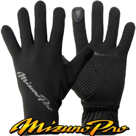 미즈노 프로 야구 프로플리스 양털 장갑 방한용 동계 보온 블랙 12JYCA0209