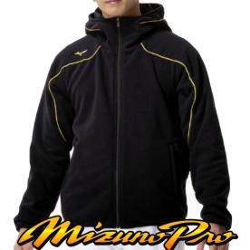 미즈노 프로 후드 집업 프로플리스 양털 후디 블랙 12JECK2409